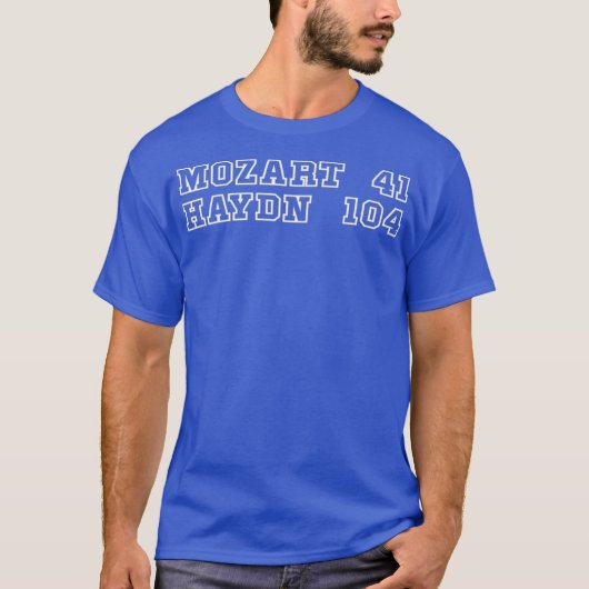 T-shirt Classical de Mozart Haydn (Devant)