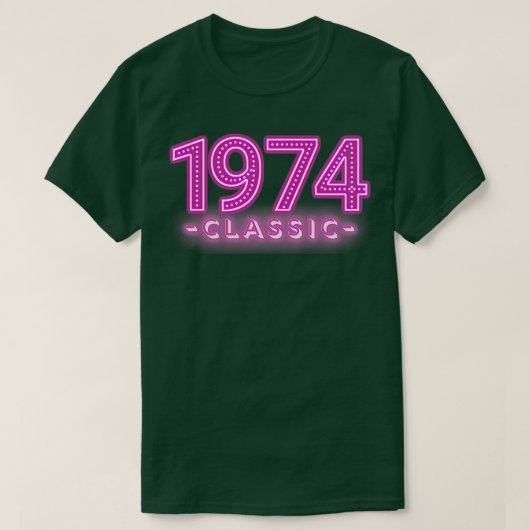 T-SHIRT CLASSIQUE 1974 (Design devant)