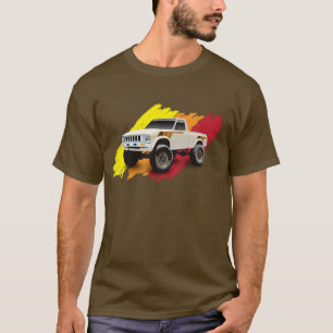 T-shirt classique 1983 Pickup Truck Hilux 4wd