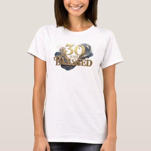 T-shirt Classique 30 ET BÉNI Impression créative (Devant)