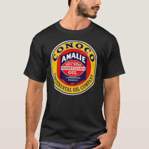 T-shirt classique à huile Conoco