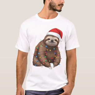 T-shirt classique Adorable paresseux enveloppé de