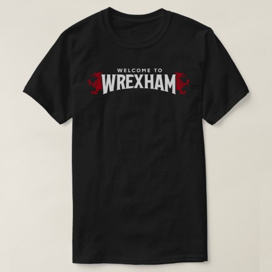 T-shirt Classique Afc de Wrexham (Design devant)