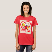 ❤️ T-Shirt Classique Amour Infini (Devant entier)