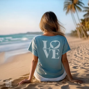 T-shirt Classique Amour Rétro Saint-Valentin