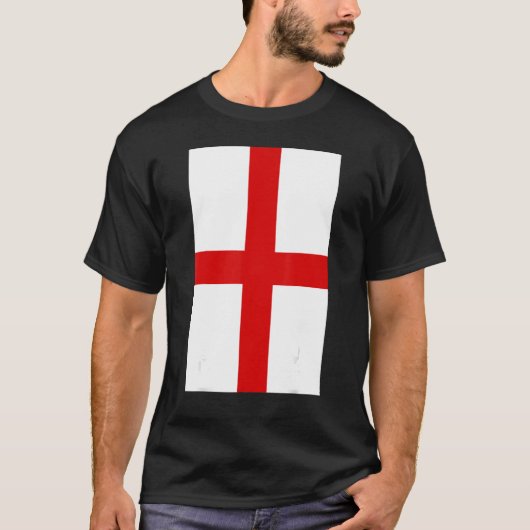 T-SHIRT CLASSIQUE ANGLETERRE-UNI ROYAUME-UNI DRAPEAU NATIO (Devant)