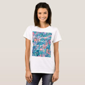T-shirt classique au graphisme élégant (Devant entier)