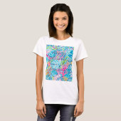 T-shirt classique au graphisme élégant (Devant entier)