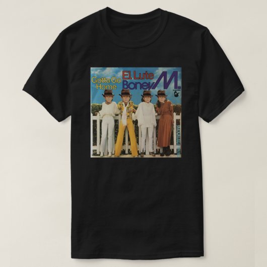 T-shirt classique Boney M Clyde (Design devant)