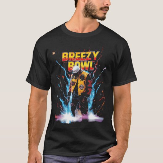 T-Shirt Classique Breezybowl (Devant)