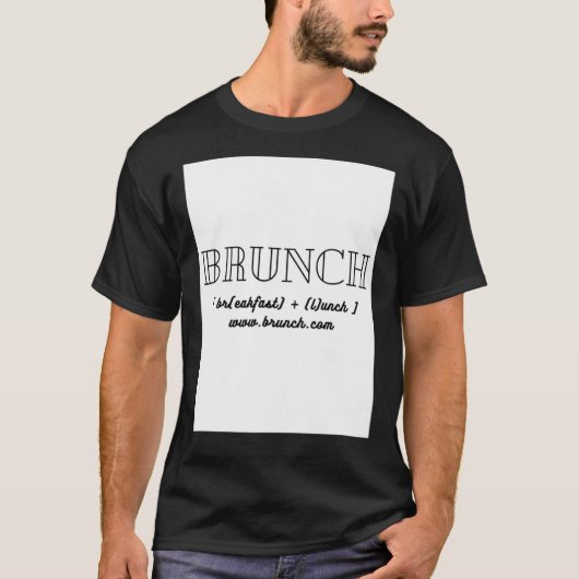 T-shirt classique Brunch (Devant)