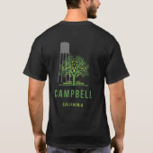 t-shirt classique campbell greens (Dos)