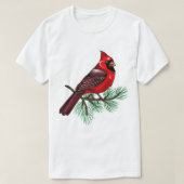 T-shirt classique cardinal (Design devant)