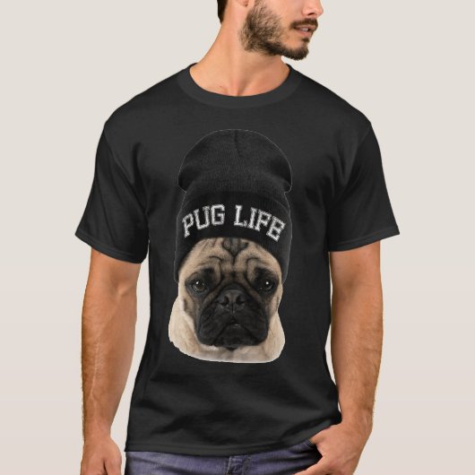 T-shirt classique carlin Life 392 (Devant)