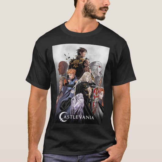 T-shirt classique Castlevania (Devant)