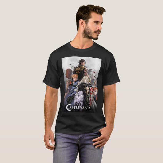 T-shirt classique Castlevania (Devant entier)