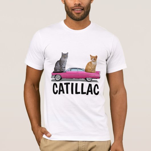 T-SHIRT CLASSIQUE CAT CATILLAC (Devant)
