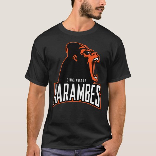 T-shirt classique Cincinnati Harambes (Devant)