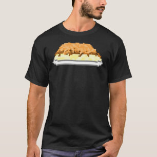 T-shirt classique Cincinnati Skyline Chili 8 bits