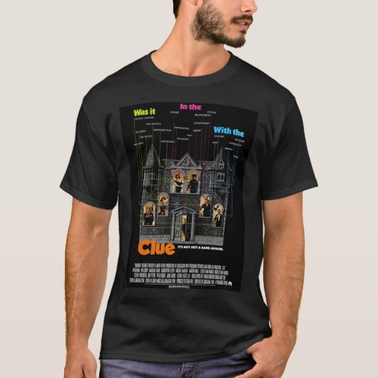T-shirt classique CLUE (Devant)