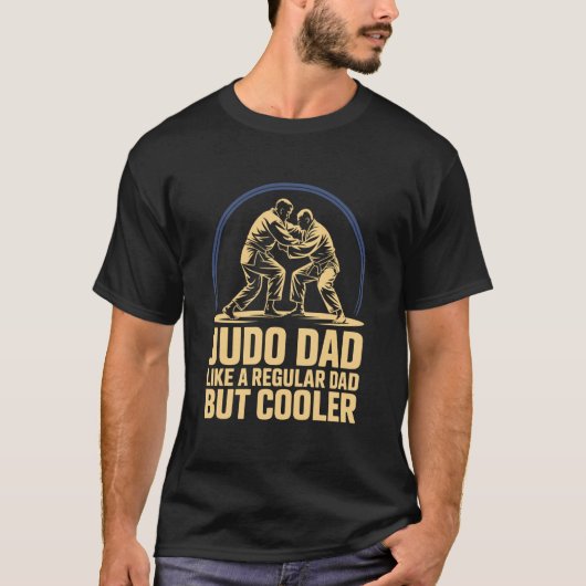 T-shirt Classique comme un papa normal mais plus cool, com (Devant)