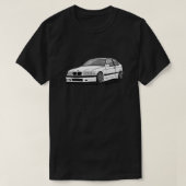 T-shirt classique compact E36 Stance 318ti (Design devant)