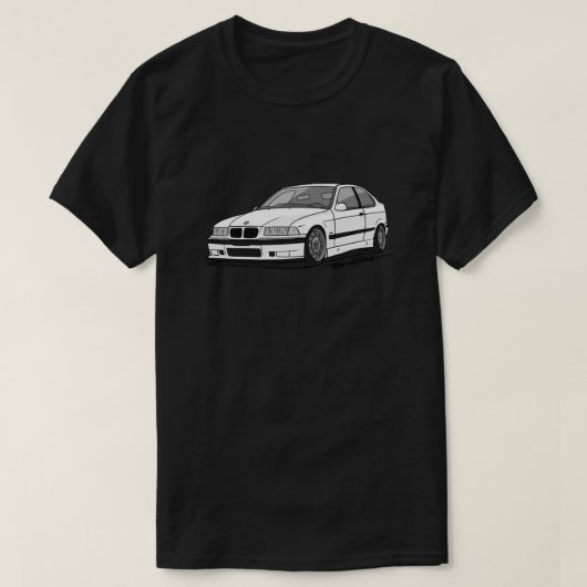 T-shirt classique compact E36 Stance 318ti (Design devant)