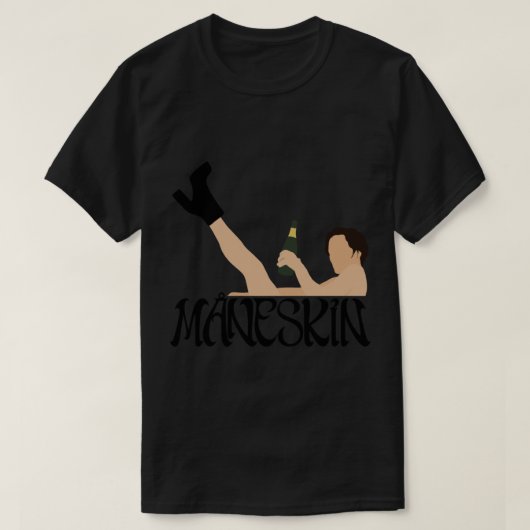 T-shirt classique Damiano David (Design devant)