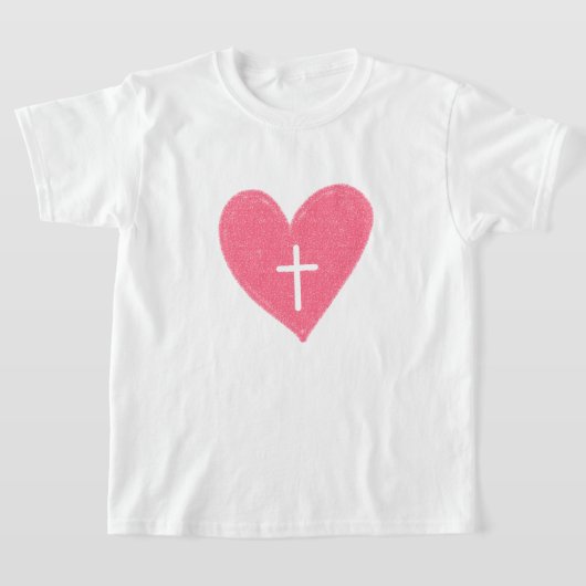 T-shirt classique d'amour (Poser)