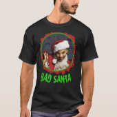 T-shirt classique de BAD père Noël (Devant)