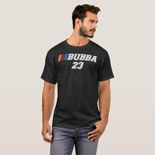 T-Shirt Classique de Bubba Wallace (Devant entier)
