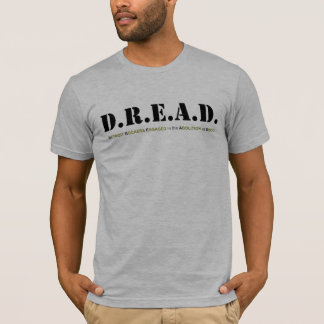 T-shirt classique de carte de D.R.E.A.D. (WRIF)