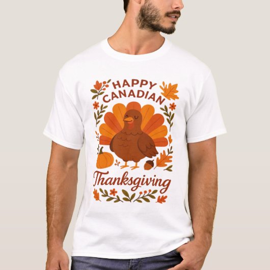 T-shirt classique de célébration d'automne de la f (Devant)