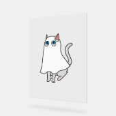 T-Shirt classique de chat fantôme_1 (Angle)