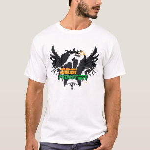 T-shirt Classique de combattant de Desi