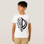T-shirt Classique de Khanda de lion (Devant entier)