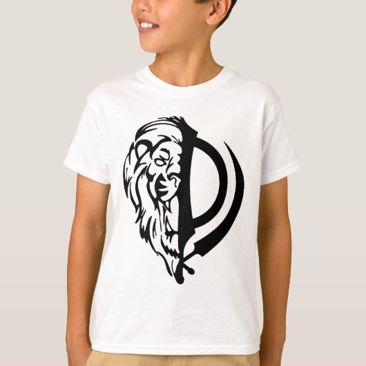 T-shirt Classique de Khanda de lion (Devant)