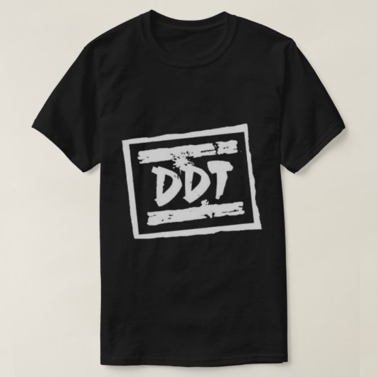 T-shirt classique de la bande de DDT (Design devant)