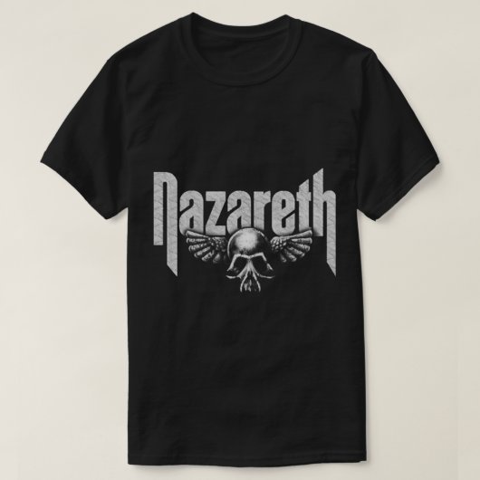 T-shirt classique de la bande de Nazareth Rock (Design devant)