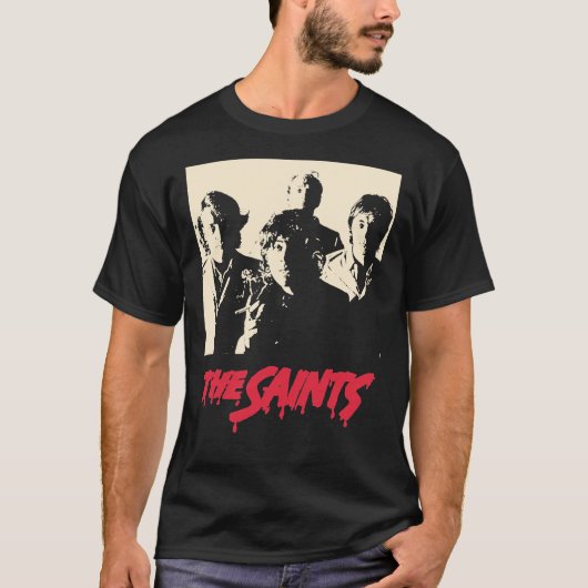 T-shirt classique de la bande de Saints Punk (Devant)