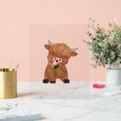 T-shirt classique de la vache de Highland et du ch (Mariage)