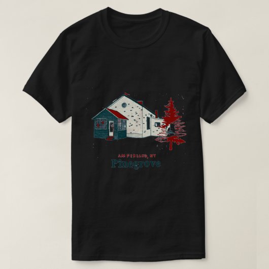 T-shirt classique de l'Amperland NY Pinegrove (Design devant)