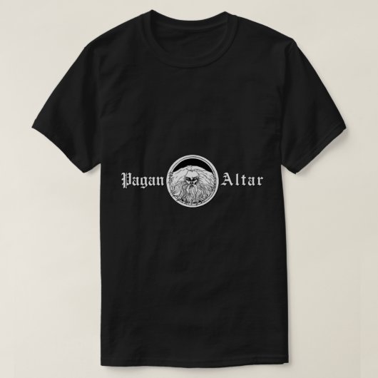T-shirt classique de l'autel païen (Design devant)