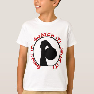 T-shirt Classique de secousse de bribe d'oscillation