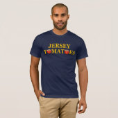 T-shirt classique de tomates du Jersey dans le (Devant entier)