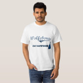 T-shirt Classique de ville de Wolfeboro New Hampshire (Devant entier)