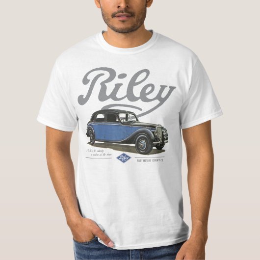 T-shirt classique de voiture de Riley (Devant)