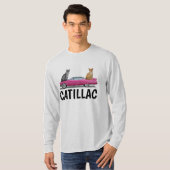 T-Shirt CLASSIQUE DE VOITURE STYLE CADDY ROSE CAT (Devant entier)