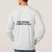 T-Shirt CLASSIQUE DE VOITURE STYLE CADDY ROSE CAT (Dos)