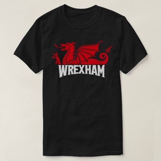 T-shirt Classique de Wrexham (Design devant)